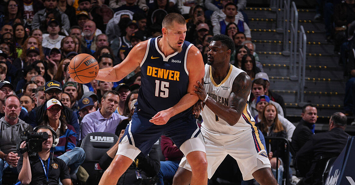 鹈鹕险胜新疆队，约基奇关键制胜