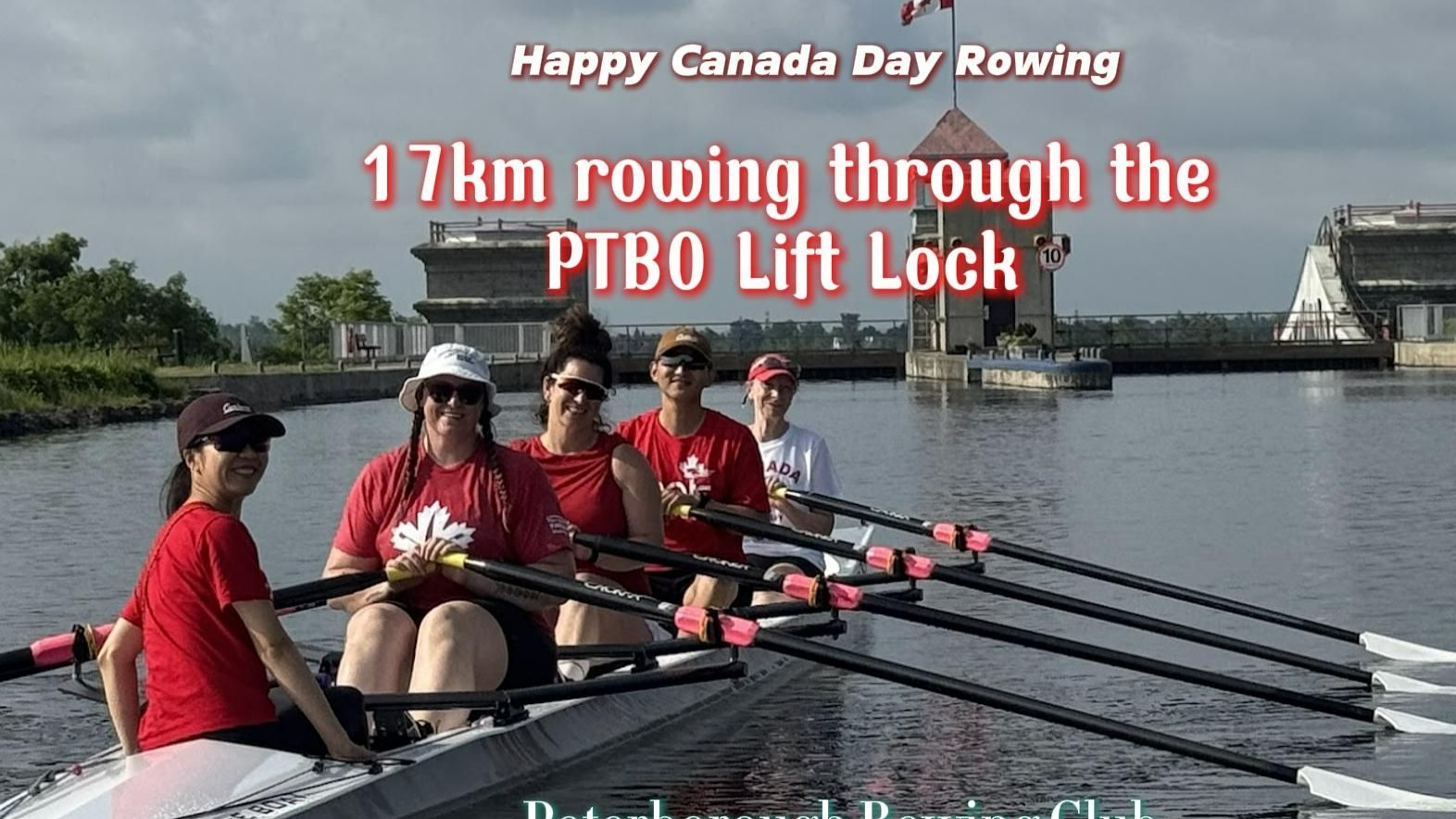 赛艇比赛加拿大选手表现出色