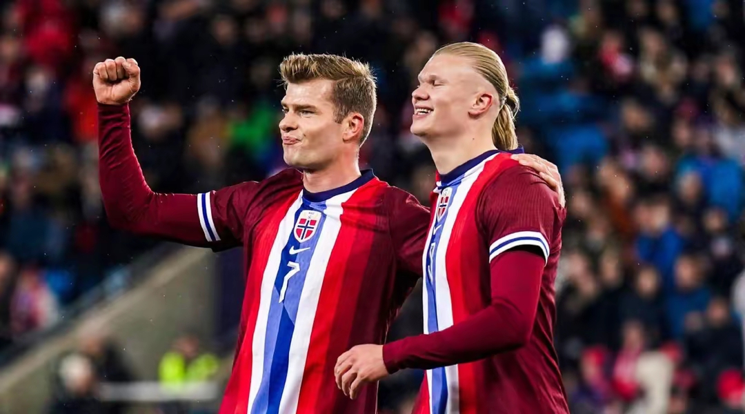 西班牙队迎战挪威队展开激烈对抗