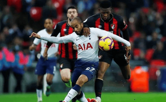 包含伯恩茅斯客场不敌热刺，保级艰难的词条