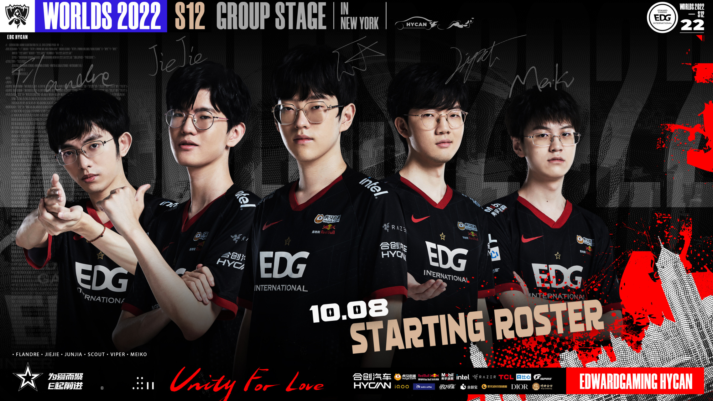 包含RGE强势EDG，Flandre统治全场的词条