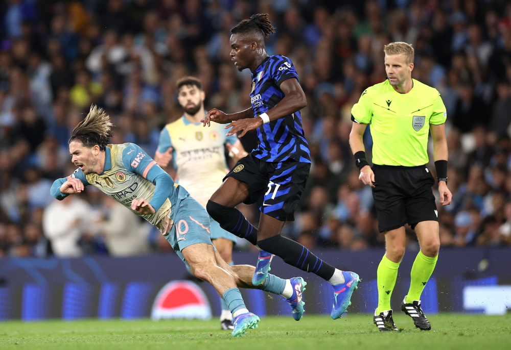 关于比利时险胜国际米兰，格拉利什爆发神勇的信息